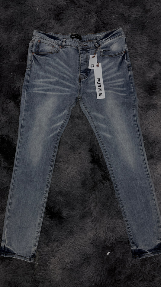 Purple jeans